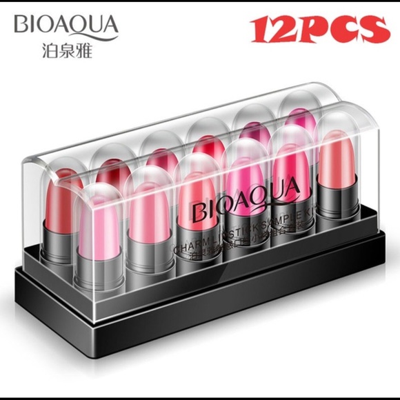 12 color lipgloss lipsticks set - Picture 2 of 2